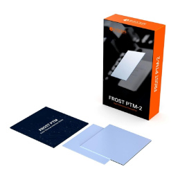 Термопрокладка ID-Cooling FROST PTM-2 2шт рабочая температура: от -40 до 200°C, теплопроводность: 8.5Вт/ м*К , термическое сопротивление: 0.04℃*см²/Вт, серый