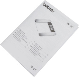 Весы напольные электронные Beurer BF220 макс.180кг прозрачный