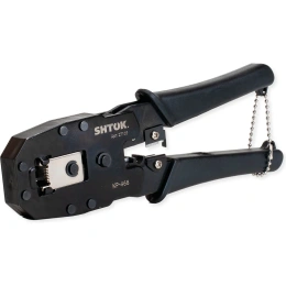 Кримпер для телефонных и компьютерных разъемов SHTOK КР-468 27105
