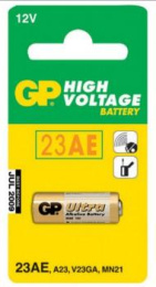 MN21 Батарейка GP Ultra Alkaline 23AF, 1 шт.