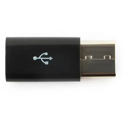 Переходник USB C A-USB2-CMmF-01 Gembird USB2.0 TypeC (вилка) - MicroUSB (розетка) /Cablexpert/