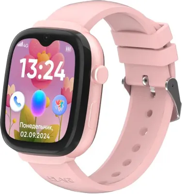 Детские смарт-часы KidGram Watch 4G - розовый