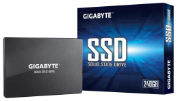 Твердотельный накопитель SSD Gigabyte GP-GSTFS31240GNTD 240GB 2.5" Client SATA 6Gb/s, 560/540, IOPS 50/75K, MTBF 2M, 100TBW  RTL {40} (803711)