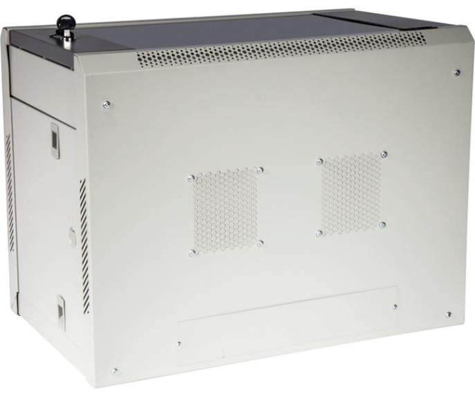 Шкаф Шкаф настенный серии Pro, 22U 600x600, стеклянная дверь (TWT-CBWPG-22U-6X6-GY)