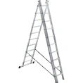 Алюминиевая трехсекционная лестница Perilla UFUK 3х10 ступеней 411310