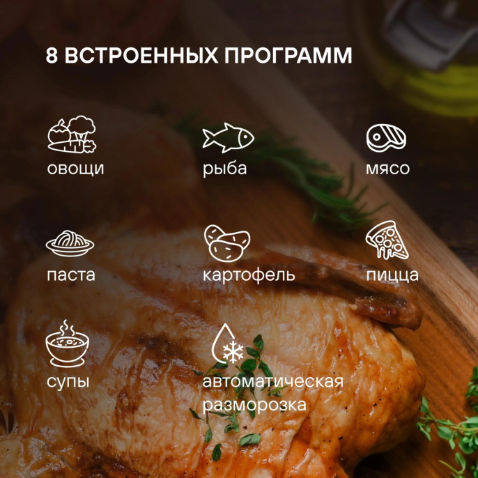 Микроволновая печь Rondell RDE-MW204, 700Вт, 20л, черный