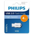 Флеш накопитель 4GB PHILIPS WEE 2.0 4GB, USB 2.0 FM04FD110B/97
