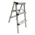 Стремянка двухсторонняя АЛЮБЭСТ модель (73см) DLH503