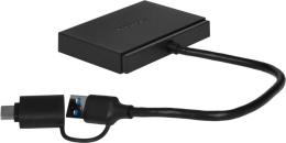 Кардридер UGREEN CM812 45167 4-in-1 MicroSD*USB*USB-C*SDXC*SDHC Card Reader. Цвет: черный (45167_)