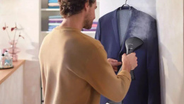 Отпариватель ручной Philips GC800/80, черный