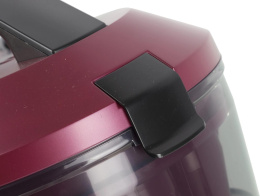 Пылесос BBK BV1502, 1600Вт, черный/вишневый