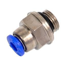 Фитинг 4 мм с наружной металлической резьбой G1/8" CDC Pneumatics PC 04G01