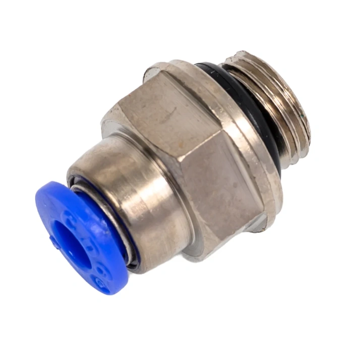Фитинг 4 мм с наружной металлической резьбой G1/8" CDC Pneumatics PC 04G01