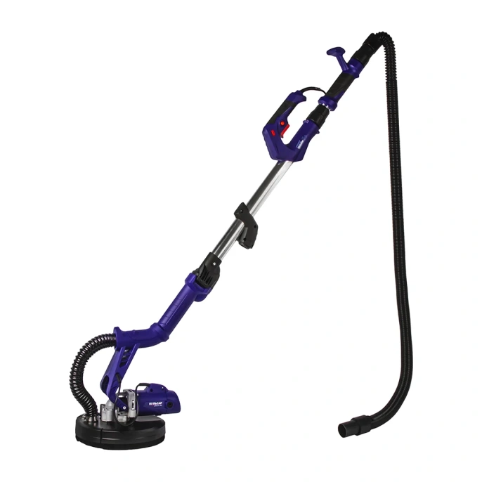 Шлифмашина для стен и потолков ПУЛЬСАР ШМБ 225-750С 750 Вт, 225мм, 700-1700 об\мин, подстветка, телескоп, подключ к пылесосу 918-916