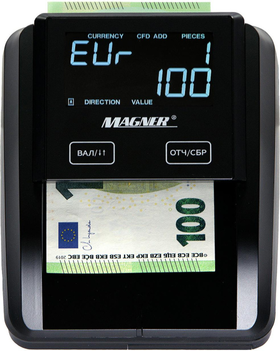 Детектор банкнот MAGNER 215 АКБ