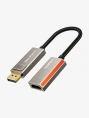 Адаптер CABLETIME CP80A (CT-DMHF8K-ZG) Zinc DP TO HDMI 8K/60 Гц