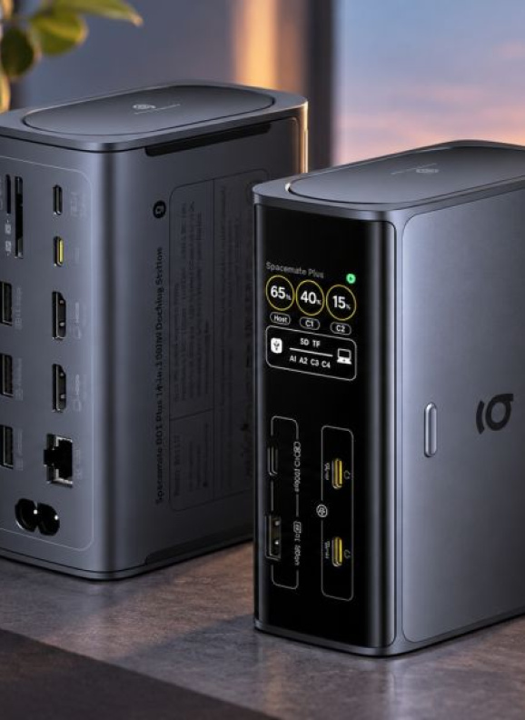 Baseus Spacemate RD1 Plus: док-станция «14 в 1» с GaN-зарядкой на 120 Вт