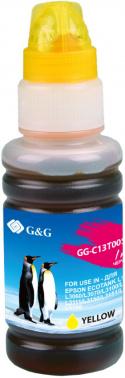 Чернила G&G GG-C13T00S44A 103Y, для Epson, 70мл, желтый
