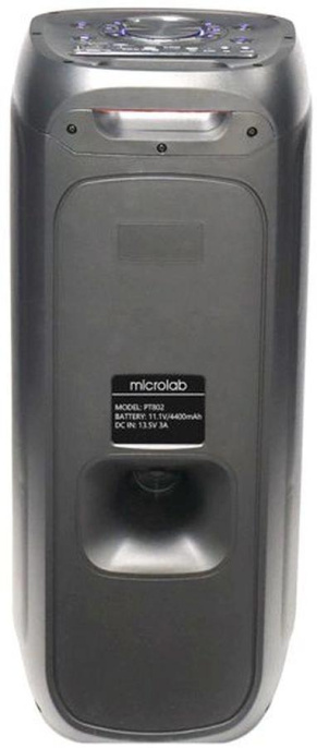 Колонка портативная Microlab PT802, 200Вт, черный