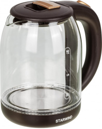Чайник электрический StarWind SKG1052, 1.8л, стекло