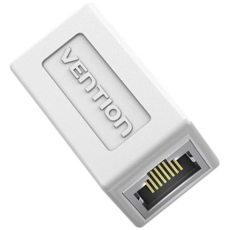 Адаптер-соединитель Vention RJ45 F / RJ45 F 8p8c кат. 6 Белый (IPVW0)