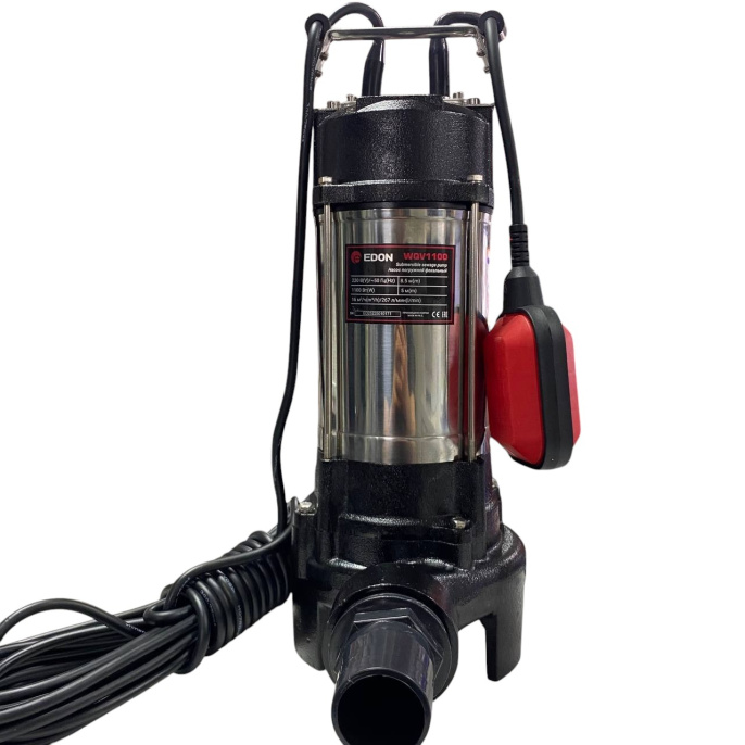 Насос погружной фекальный EDON WQV1100 37637_KUV