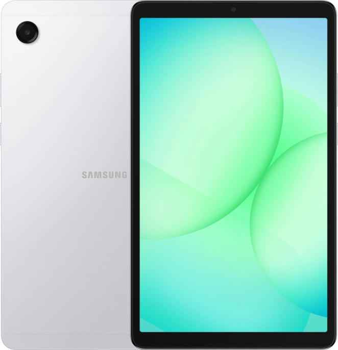 Планшет Samsung Galaxy Tab A11 BSM-X130 G99 2.2 8C RAM4Gb ROM64Gb 8.7" TFT 1340x800 Android 15 серебристый 8Mpix 5Mpix BT WiFi microSD 2Tb 5100mAh 7hr (SM-X130NZSACAU)