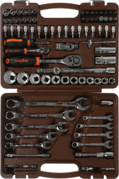 Набор инструментов Ombra OMT82S12 82 предмета жесткий кейс