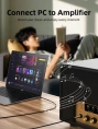 Аудиоадаптер CABLETIME CPA3G (CT-6M3F-AG) 6,3 мм на 3,5 мм