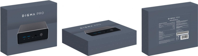 Неттоп DIGMA PRO Minimax U1 Intel Core i3 1215U,  DDR4 8ГБ, 256ГБ(SSD),  Intel UHD Graphics,  Windows 11 Pro,  темно-серый и черный [dpp3-8cxw01]