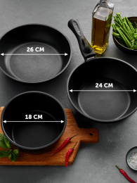 Набор посуды Polaris EasyKeep 4DG,  4 предмета