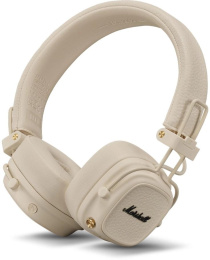 Наушники MARSHALL Major V, 3.5 мм/Bluetooth, накладные, бежевый [major v cream]