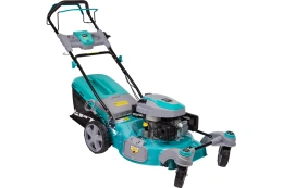 Газонокосилка бензиновая GPT GLM-Т5136SR роторная газонокосилка, самоходная, бензиновый двигатель, 3600 Вт, 5 л.с., ширина скашивания: 51 см 60 л