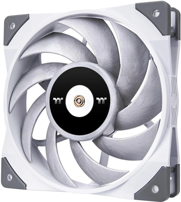 Вентилятор Thermaltake Toughfan 12 120х120x25 белый 4-pin CL-F117-PL12WT-A Ret