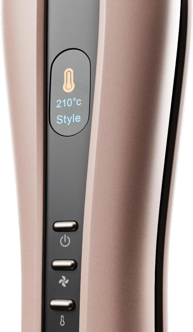 Выпрямитель Haier HHS-605 850Вт розовый макс.темп.:210С покрытие:керамико-кератиновое (FZ000UD00RU)
