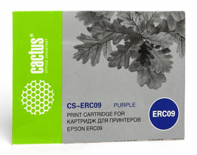 Картридж Cactus CS-ERC09, пурпурный / 4мм,  0.21м ( CS-ERC09