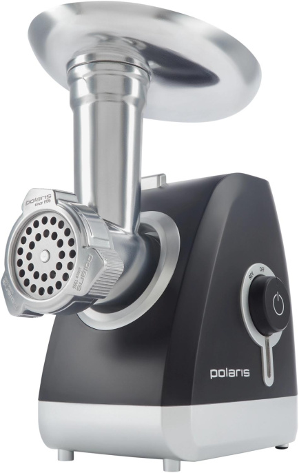 Мясорубка Polaris PMG 2027L 2000Вт черный/серебристый