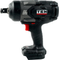 Гайковерт TEH LW1500N-1B (мах крутящий момент: 1500 нм, 3 режима работы, патрон: 3/4 дюйма с отверстием и фрикционным кольцом,комплектация: акб 6ач, зу, кейс)