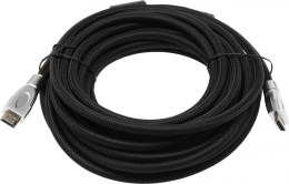 ESPADA Кабель аудио-видео HDMI m /HDMI m 10м. феррит.кольца позолоч.конт. черный