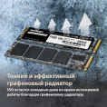 SSD накопитель Patriot P400 Lite P400LP1KGM28H 1ТБ, M.2 2280, PCIe 4.0 x4,  NVMe,  M.2