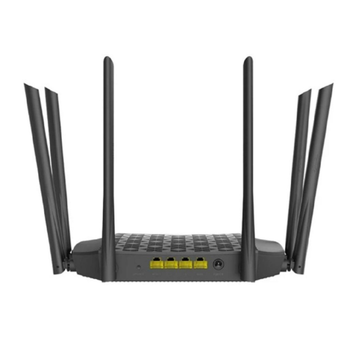 Wi-Fi роутер TENDA AC21,  Wi-Fi 5,  AC2100,  2.4/5ГГц, 3 LAN,  черный