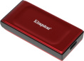 Внешний диск SSD Kingston XS1000 SXS1000R/2000G, 2ТБ, красный