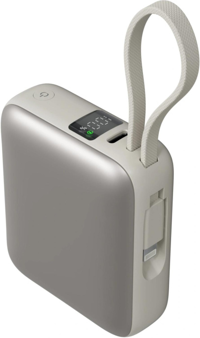 Мобильный аккумулятор Magssory PBN005 10000mAh 22.5W 3A USB-C титановый 30142829