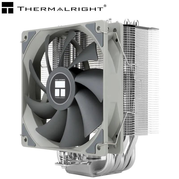 Кулер для процессора/ CPU Cooler Thermalright Burst Assasin 120 4-pin PWM, 154mm, Ni/CU, 6x6mm, 1x120mm, 66.17CFM, 25.6dBA, 1550RPM, S: 1700, 1200, 115X, AM5, AM4 (BA120)