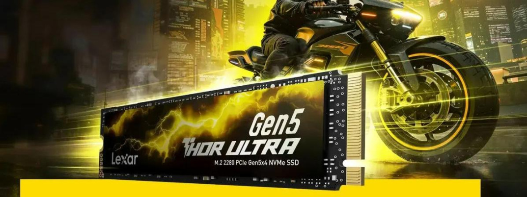 Lexar выпустила PCIe 5.0 SSD серии THOR ULTRA с Host Memory Buffer