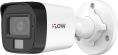 Камера IFLOW F-AC-2122M 2.8mm 2Мп уличная цилиндрическая HD-TVI камера с гибридной подсветкой ИК/LED до 30/20м и встроенным микрофоном AoC