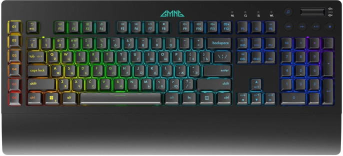 Клавиатура GMNG GG-KB770XP, проводная, USB, механическая, черный [1901099]
