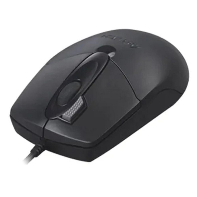 Мышь A4Tech OP-730D черный оптическая 1200dpi USB 4but