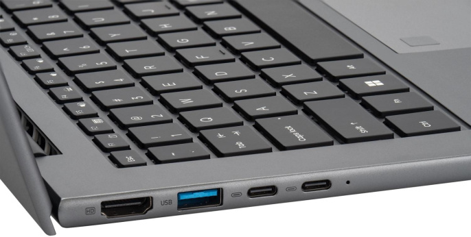 Ноутбук IRU Planio 15INP N-series N100 8Gb SSD256Gb Intel UHD Graphics 15.6" IPS FHD 1920x1080 Windows 11 Pro Multi Language 64 grey WiFi BT Cam 5000mAh 2023736