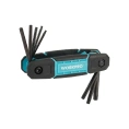 Набор шестигранных ключей WORKPRO TORX, складной, 8 шт.  WP222030